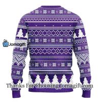 Minnesota Vikings Grateful Dead Ugly Christmas Fleece Sweater 2 1