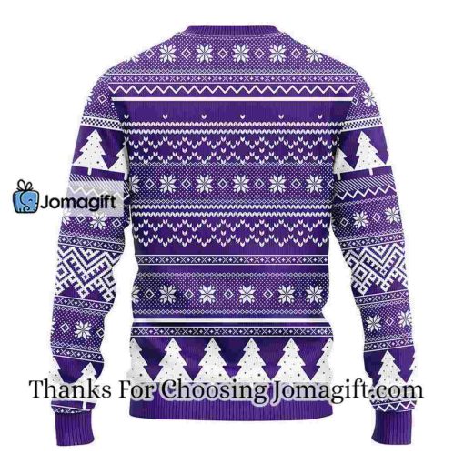 Minnesota Vikings Grateful Dead Ugly Christmas Fleece Sweater