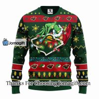 Minnesota Wild Grinch Christmas Ugly Sweater