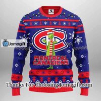 Montreal Canadiens Funny Grinch Christmas Ugly Sweater