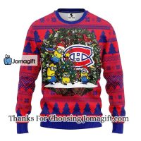 Montreal Canadiens Minion Christmas Ugly Sweater