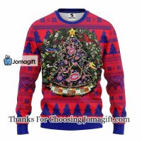 Montreal Canadiens Tree Ball Christmas Ugly Sweater