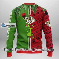 Nashville Predators Grinch & Scooby-doo Christmas Ugly Sweater