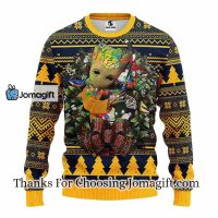 Nashville Predators Groot Hug Christmas Ugly Sweater