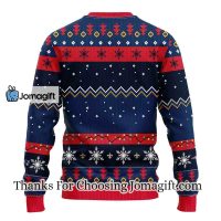 New England Patriots Dabbing Santa Claus Christmas Ugly Sweater 2 1