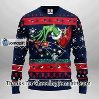 New England Patriots Grinch Christmas Ugly Sweater 3
