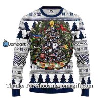 New England Patriots Tree Ball Christmas Ugly Sweater