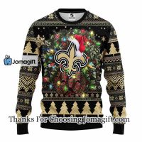 New Orleans Saints Christmas Ugly Sweater 3