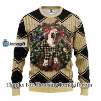 New Orleans Saints Pub Dog Christmas Ugly Sweater 3