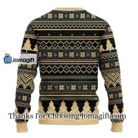 New Orleans Saints Tree Ugly Christmas Fleece Sweater