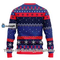 New York Giants Dabbing Santa Claus Christmas Ugly Sweater 2 1