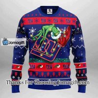 New York Giants Grinch Christmas Ugly Sweater 3