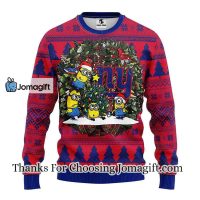 New York Giants Minion Christmas Ugly Sweater 3
