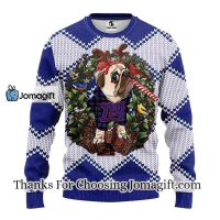 New York Giants Pub Dog Christmas Ugly Sweater 3