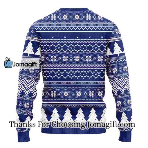 New York Giants Tree Ugly Christmas Fleece Sweater