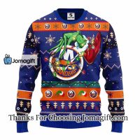 New York Islanders Grinch Christmas Ugly Sweater 3