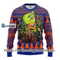 New York Islanders Grinch Hug Christmas Ugly Sweater 3