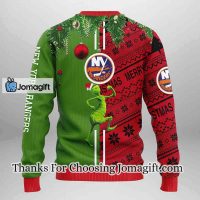 New York Islanders Grinch Scooby doo Christmas Ugly Sweater 2