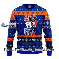 New York Islanders Hohoho Mickey Christmas Ugly Sweater 3