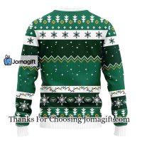 New York Jets Dabbing Santa Claus Christmas Ugly Sweater 2
