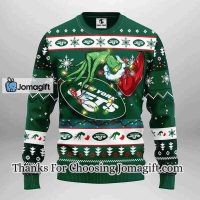 New York Jets Grinch Christmas Ugly Sweater