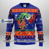 New York Mets Grinch Christmas Ugly Sweater 3