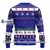 New York Rangers 12 Grinch Xmas Day Christmas Ugly Sweater 2