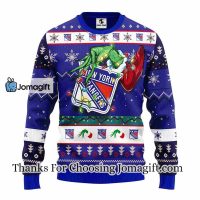 New York Rangers Grinch Christmas Ugly Sweater