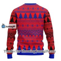 New York Rangers Tree Ball Christmas Ugly Sweater 2