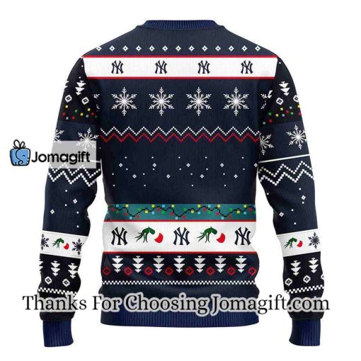 New York Yankees 12 Grinch Xmas Day Christmas Ugly Sweater