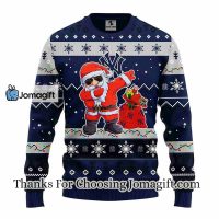 New York Yankees Dabbing Santa Claus Christmas Ugly Sweater 3