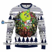 New York Yankees Grinch Hug Christmas Ugly Sweater 3