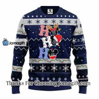 New York Yankees Hohoho Mickey Christmas Ugly Sweater