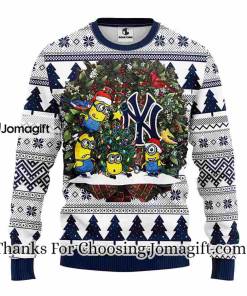 MLB Los Angeles Dodgers Minion Christmas Ugly 3D Sweater For Men