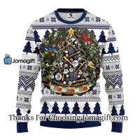 New York Yankees Tree Ball Christmas Ugly Sweater 3