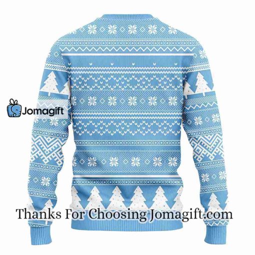 North Carolina Tar Heels Grinch Hug Christmas Ugly Sweater