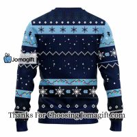 North Carolina Tar Heels Hohoho Mickey Christmas Ugly Sweater 2