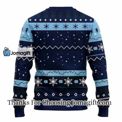 North Carolina Tar Heels Hohoho Mickey Christmas Ugly Sweater