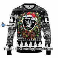 Oakland Raiders Christmas Ugly Sweater 3