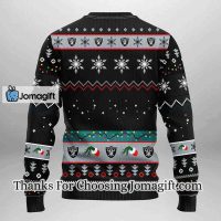 Oakland Raiders Grinch Christmas Ugly Sweater 2