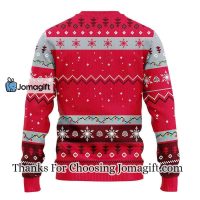 Ohio State Buckeyes Dabbing Santa Claus Christmas Ugly Sweater 2