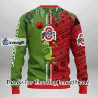 Ohio State Buckeyes Grinch & Scooby-doo Christmas Ugly Sweater
