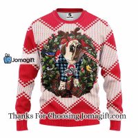 Ohio State Buckeyes Pub Dog Christmas Ugly Sweater 3