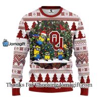 Oklahoma Sooners Minion Christmas Ugly Sweater