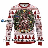 Oklahoma Sooners Tree Ball Christmas Ugly Sweater