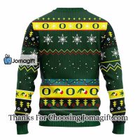 Oregon Ducks 12 Grinch Xmas Day Christmas Ugly Sweater 2
