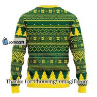 Oregon Ducks Grateful Dead Ugly Christmas Fleece Sweater 2