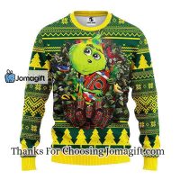 Oregon Ducks Grinch Hug Christmas Ugly Sweater