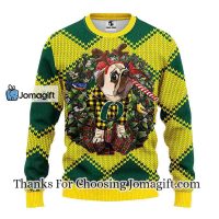 Oregon Ducks Pub Dog Christmas Ugly Sweater 3