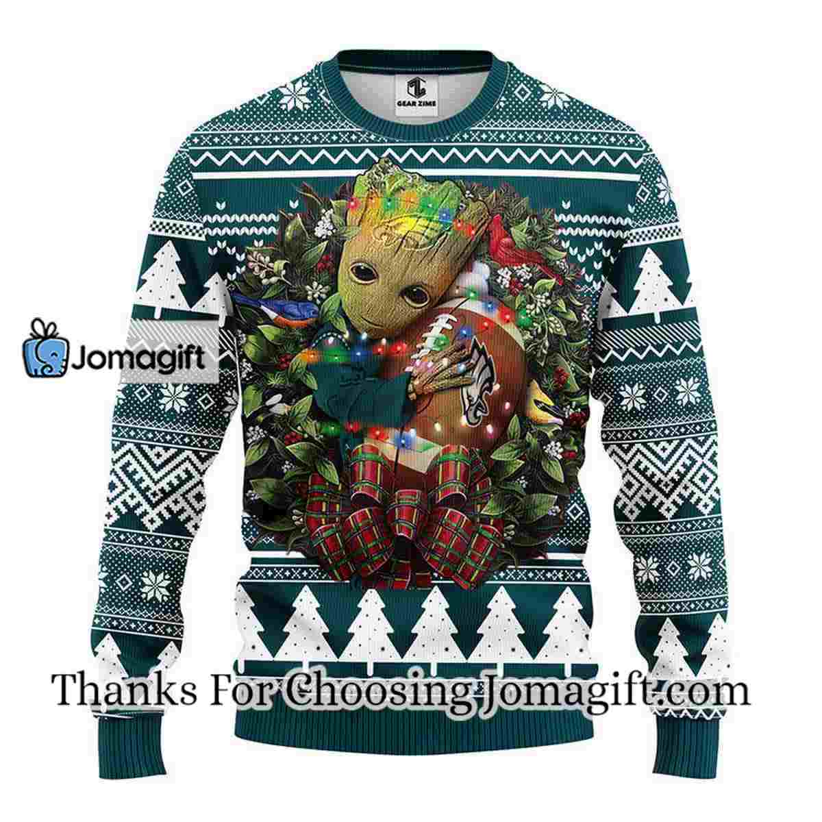 philadelphia eagles christmas sweater